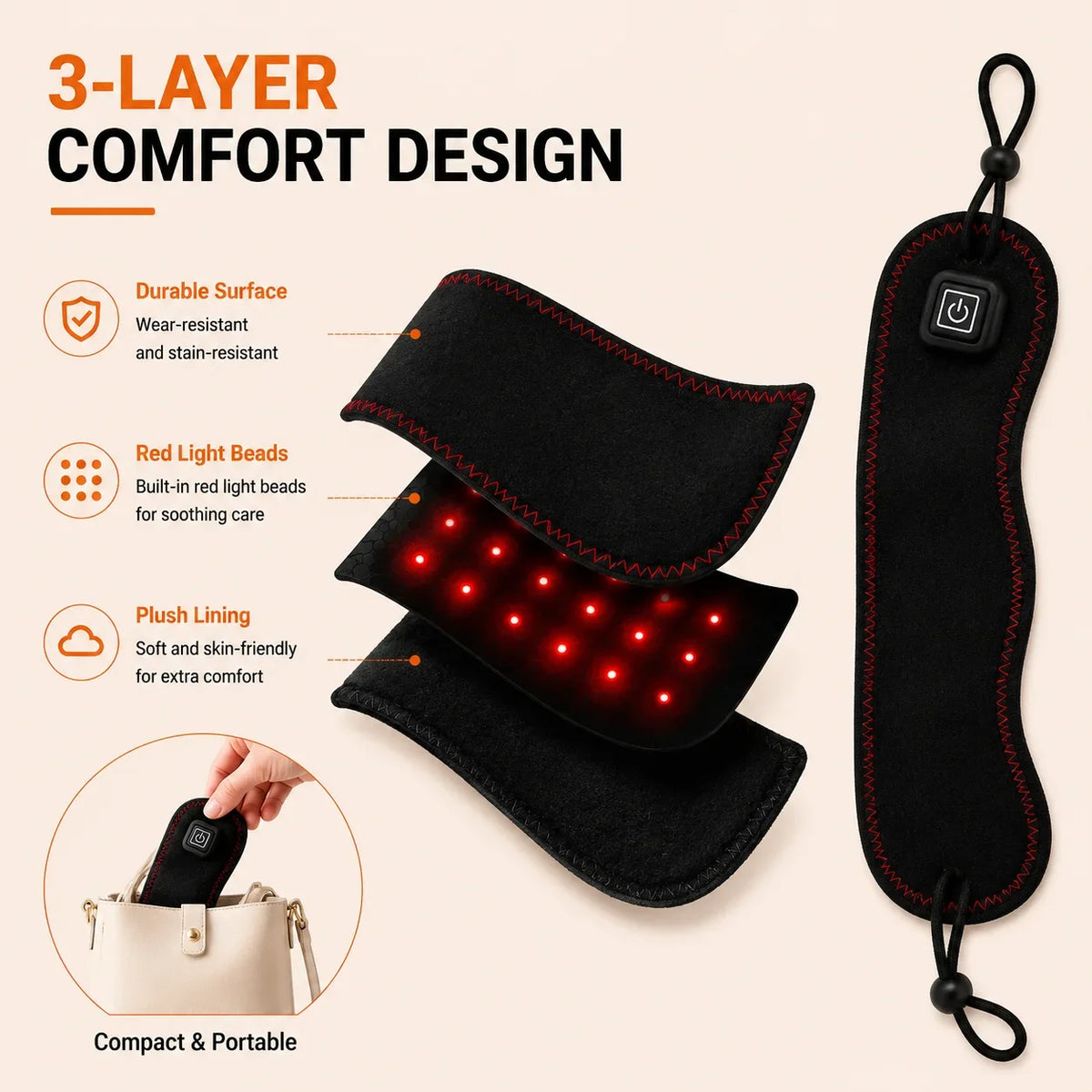 Lumeryn™ Red Light Warming Nose Band